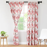 Encasa window curtain - vibrant design for dining areas